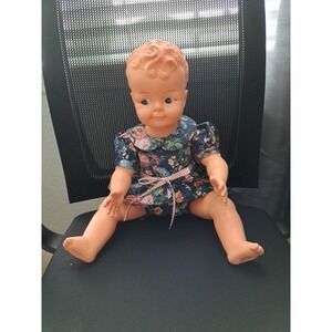 1970's Vintage‎ Antique Estrela SA Large Baby Doll  24"